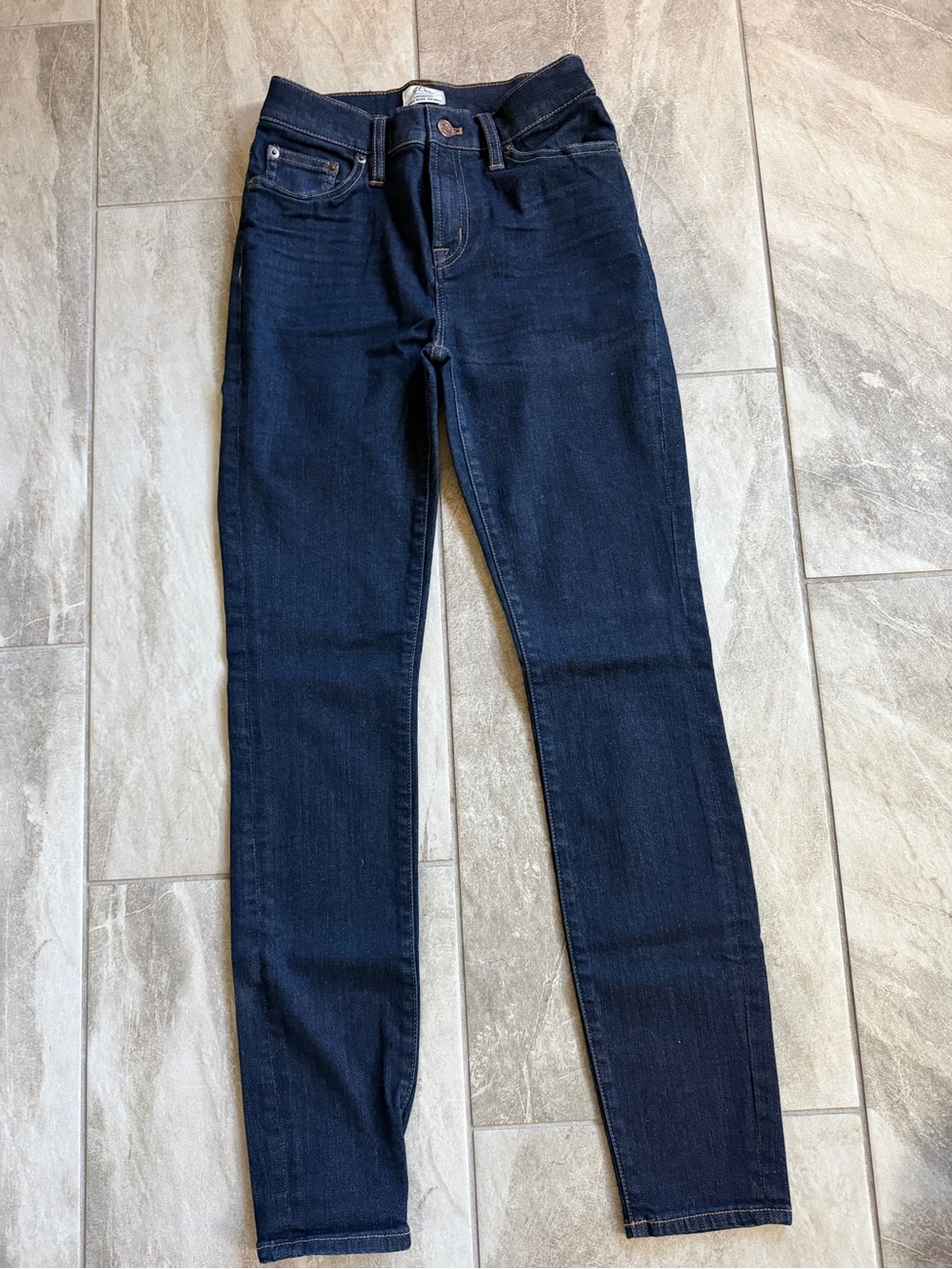J. Crew Women’s Skinny Jeans in Dark Indigo